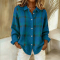 Cardigan casual da donna oversize a maniche lunghe con bottoni sul davanti