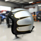 Casco moto vintage a profilo basso omologato DOT ed ECE