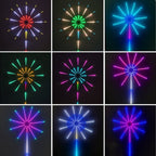 Catena Luminosa LED Esplosione di Stelle