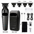Kit professionale da uomo tagliacapelli e rasoio elettrico