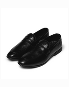 Mocassini eleganti classici da uomo in pelle slip-on per uno stile professionale
