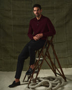 Mocassini eleganti classici da uomo in pelle slip-on per uno stile professionale