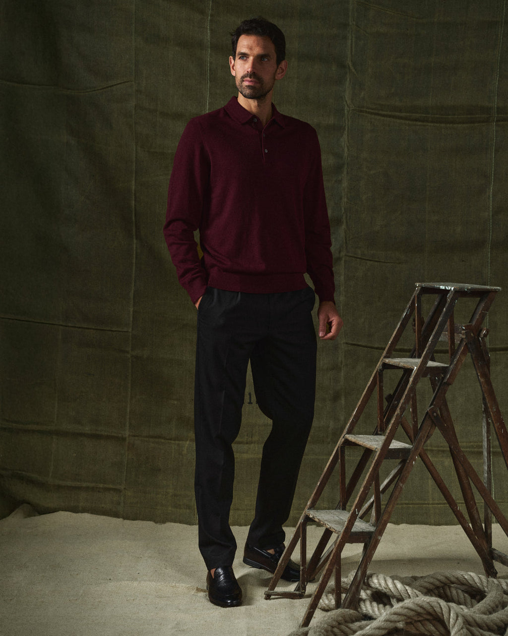 Mocassini eleganti classici da uomo in pelle slip-on per uno stile professionale