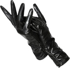 Guanti invernali in pelle da donna - LuxLeather