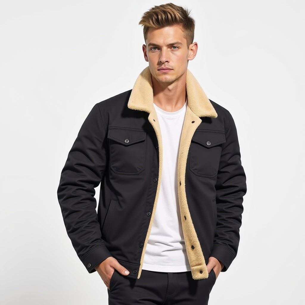Bomber classico da uomo | Elegante e caldo per l'inverno