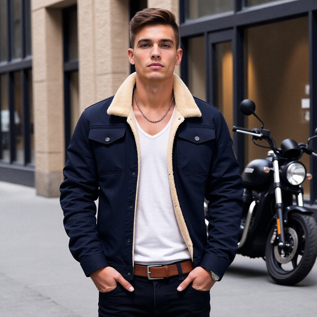 Bomber classico da uomo | Elegante e caldo per l'inverno