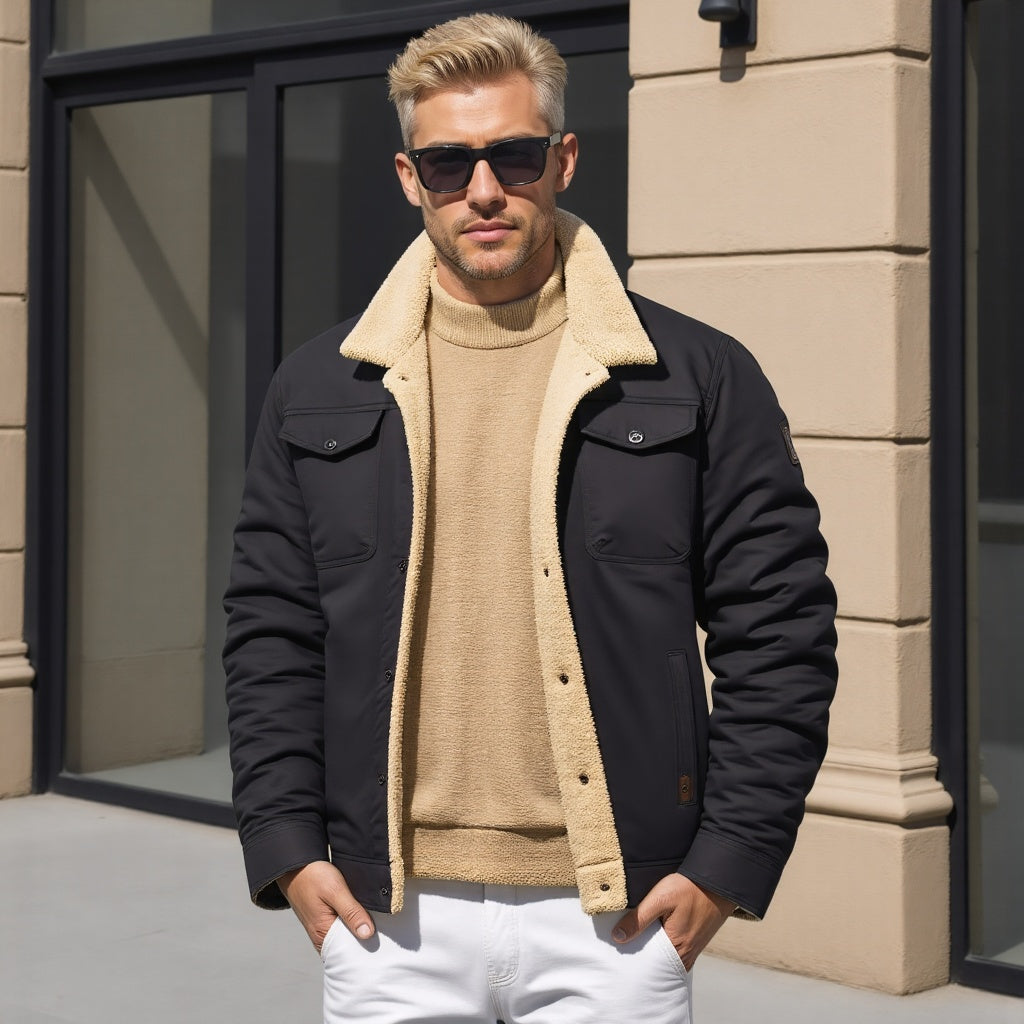 Bomber classico da uomo | Elegante e caldo per l'inverno