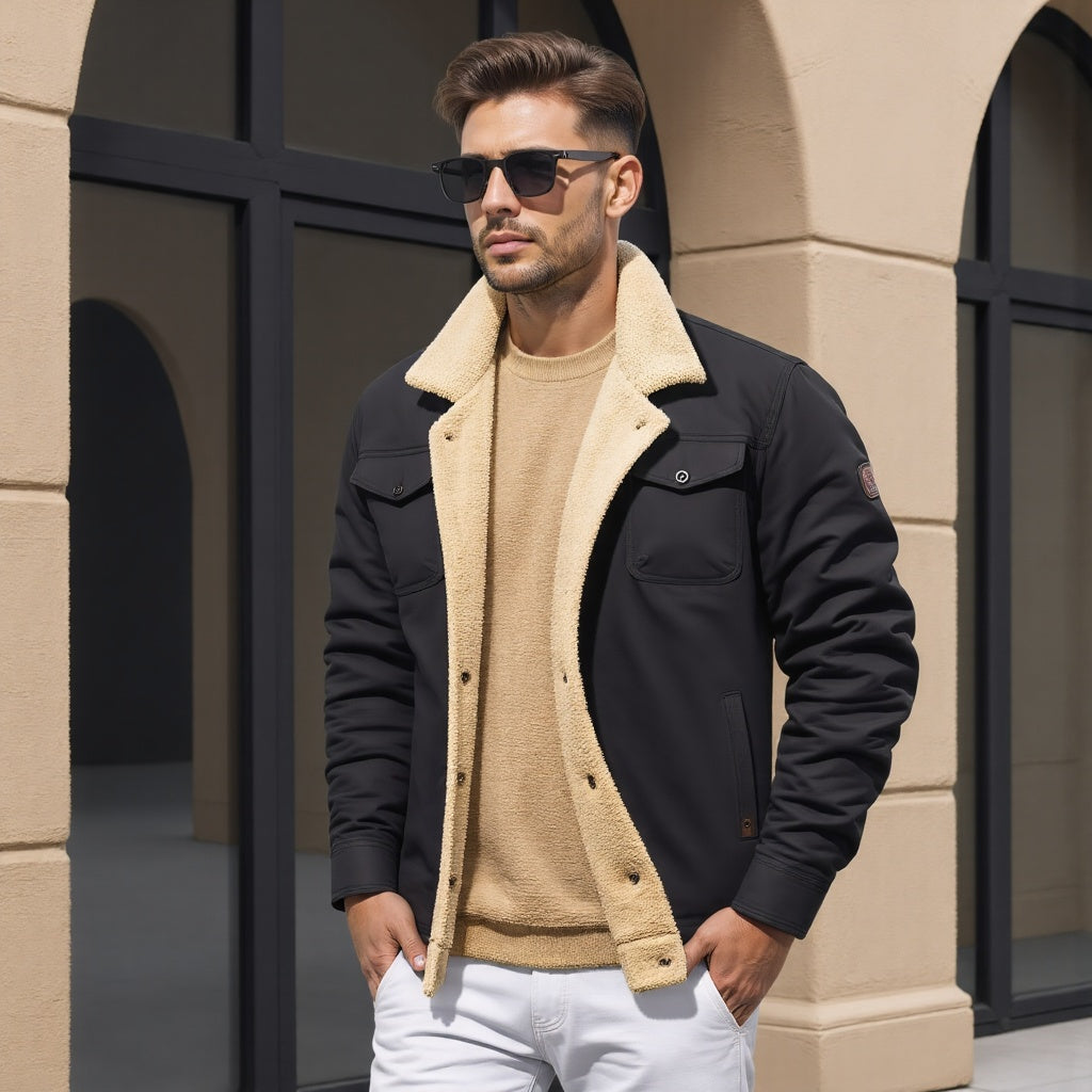 Bomber classico da uomo | Elegante e caldo per l'inverno