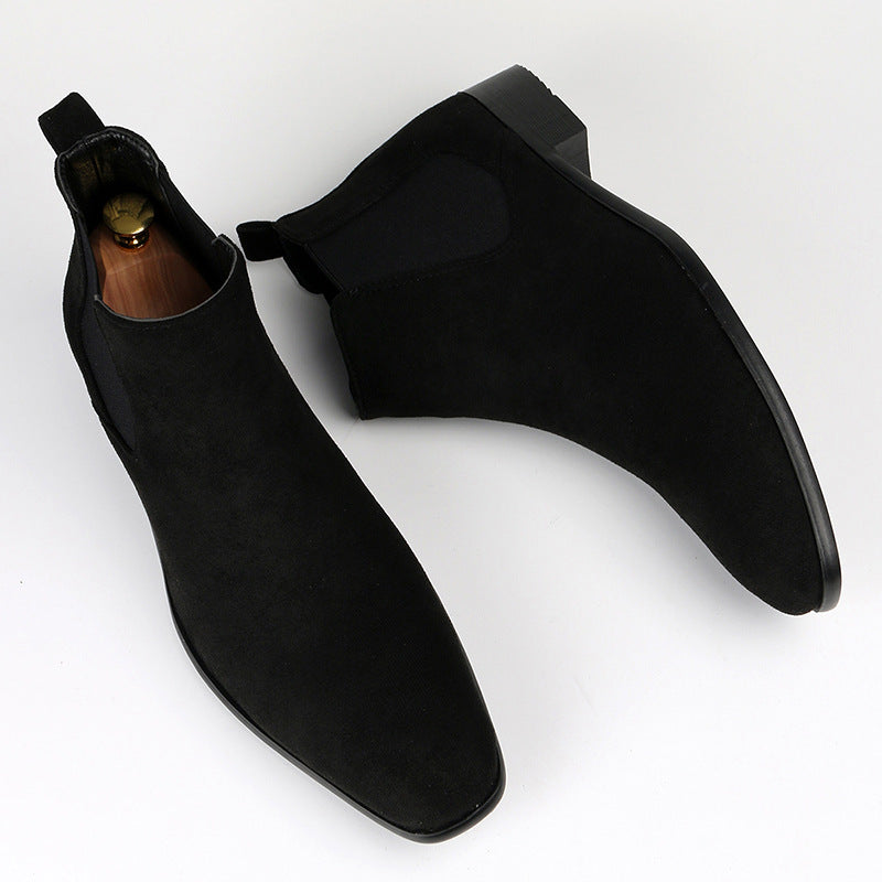 Stivaletti Chelsea da donna: slip-on con tacco largo per l'ufficio e il tempo libero