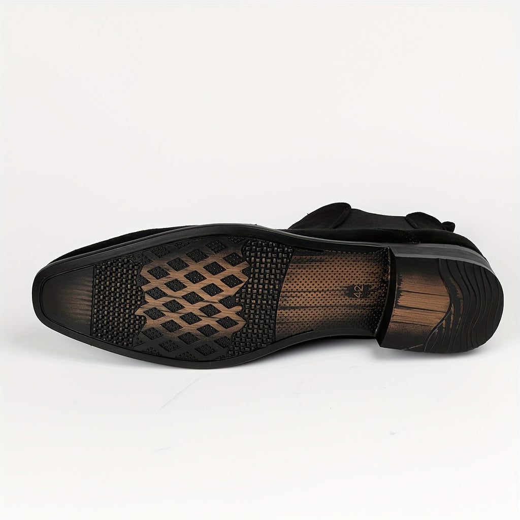 Stivaletti Chelsea da donna: slip-on con tacco largo per l'ufficio e il tempo libero