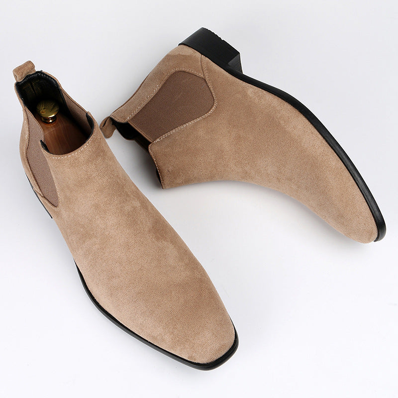 Stivaletti Chelsea da donna: slip-on con tacco largo per l'ufficio e il tempo libero