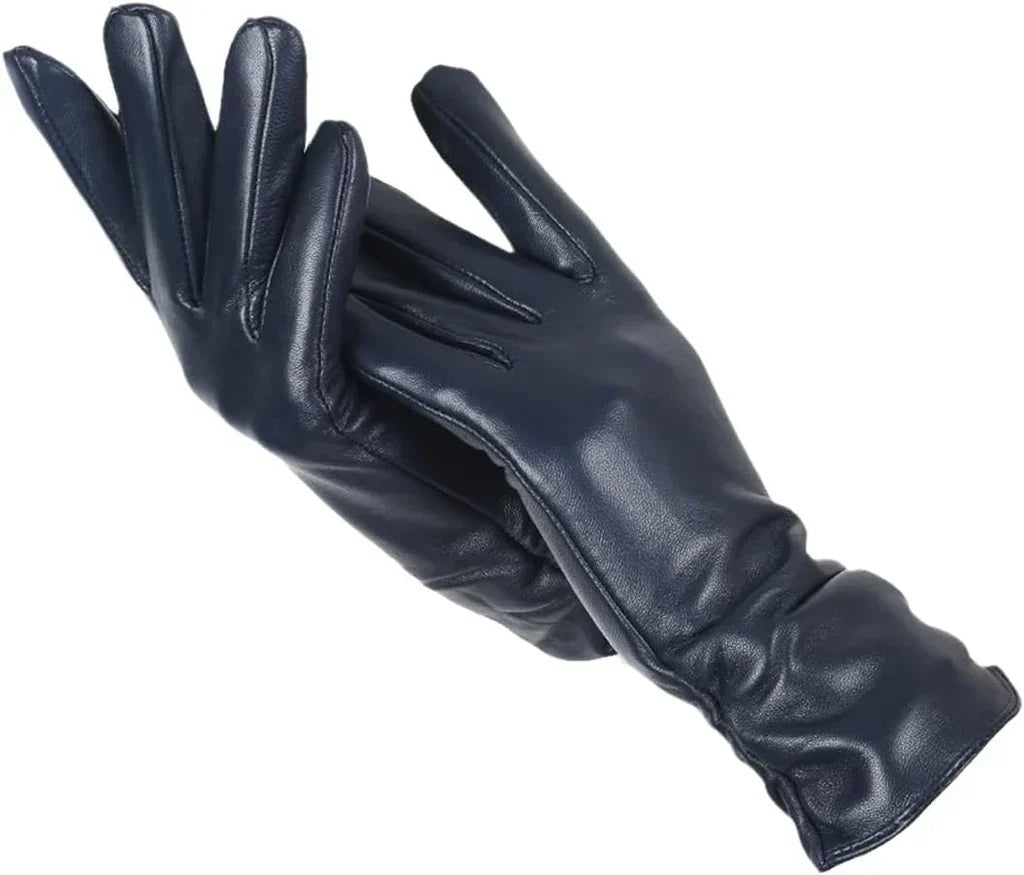Guanti in pelle classici da donna