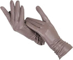 Guanti in pelle classici da donna