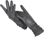 Guanti in pelle classici da donna