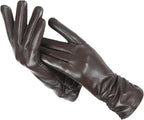 Guanti in pelle classici da donna