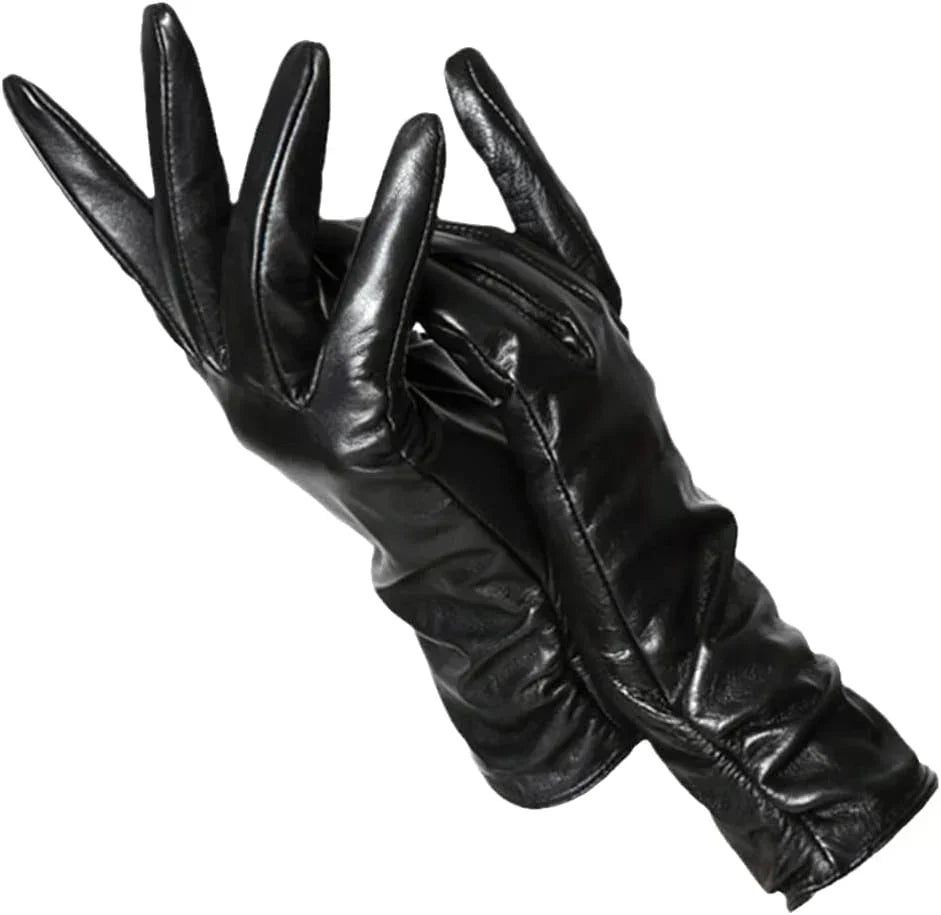 Guanti in pelle classici da donna