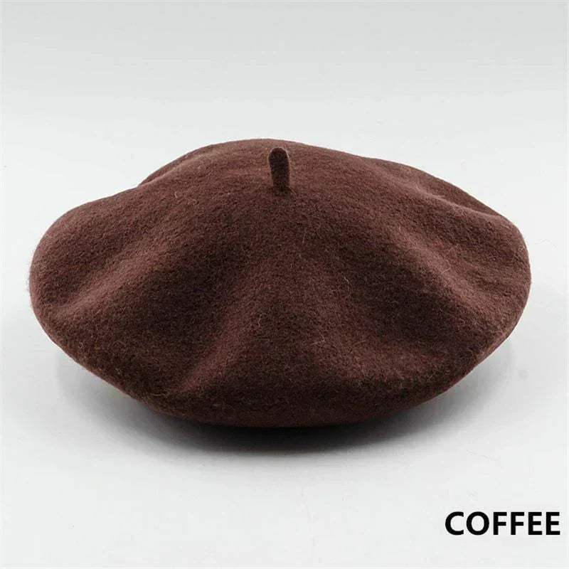 Berretto classico in lana da donna: cappello elegante e caldo