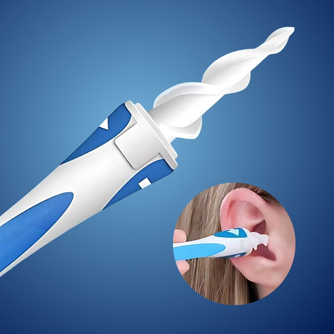 ClearEar | Rimuovi Cerume in Silicone – Sicuro – Non Invasivo – Flessibile per l’Igiene dell’Orecchio – Comfort Uditivo 