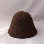 Cappello da pescatore da donna, cappello da pescatore pieghevole in lana per la stagione fredda, cappello da pescatore vintage, berretto da viaggio morbido e caldo