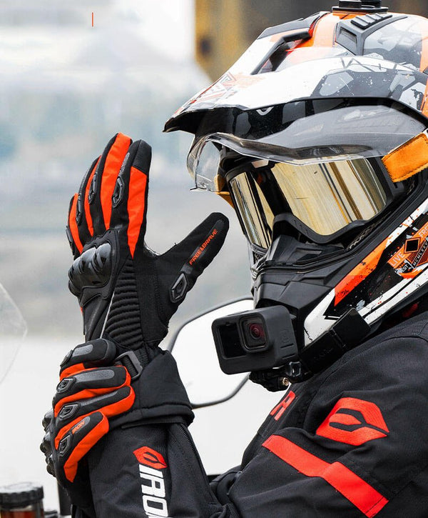 COLDARMOR – Guanti da moto invernali impermeabili con protezione isolante