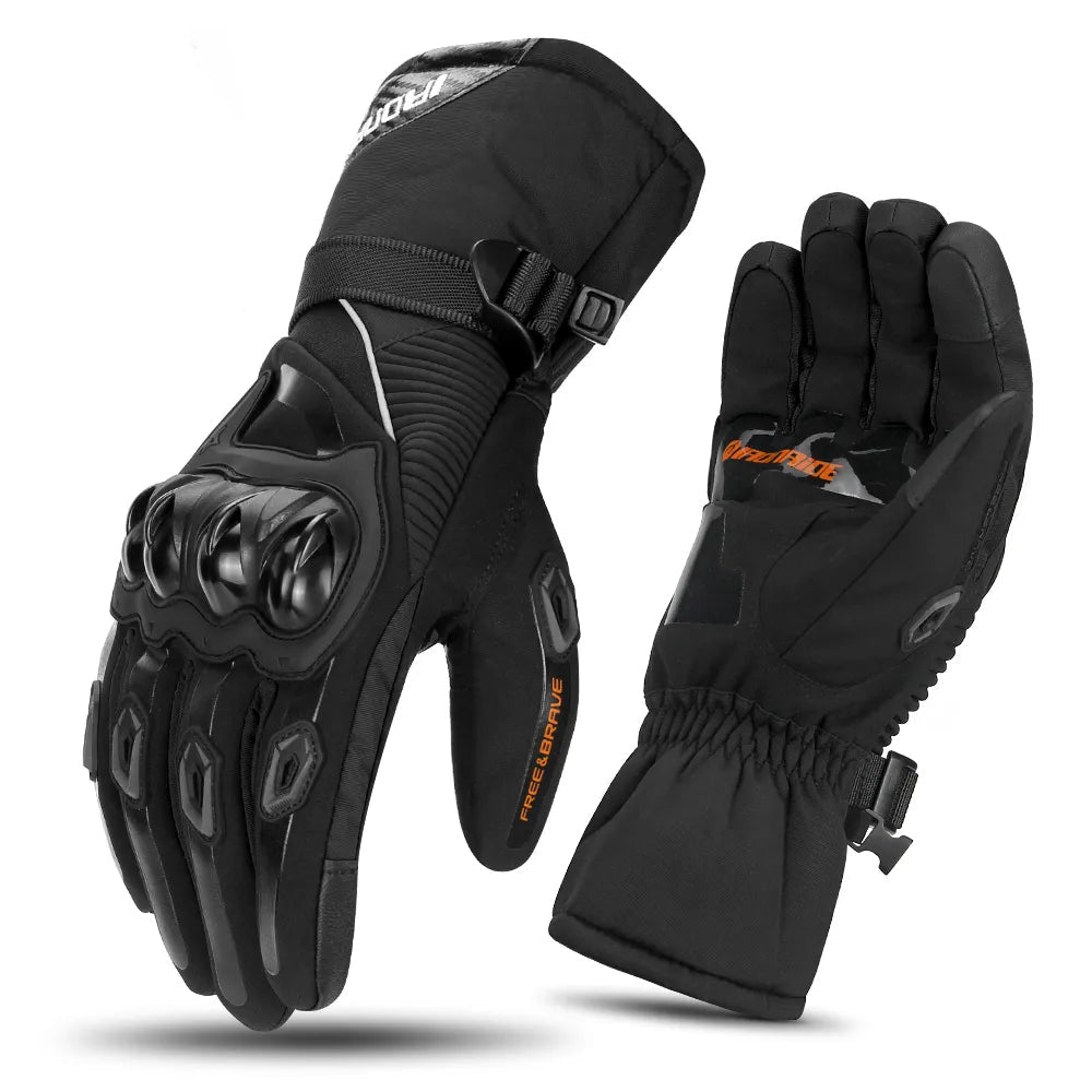 COLDARMOR – Guanti da moto invernali impermeabili con protezione isolante