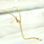 Collana Minimalista con Iniziale