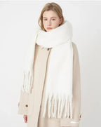 Comoda sciarpa in cashmere da donna - Eloise