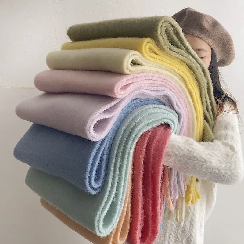 Comoda sciarpa in cashmere da donna - Eloise