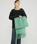 Comoda sciarpa in cashmere da donna - Eloise
