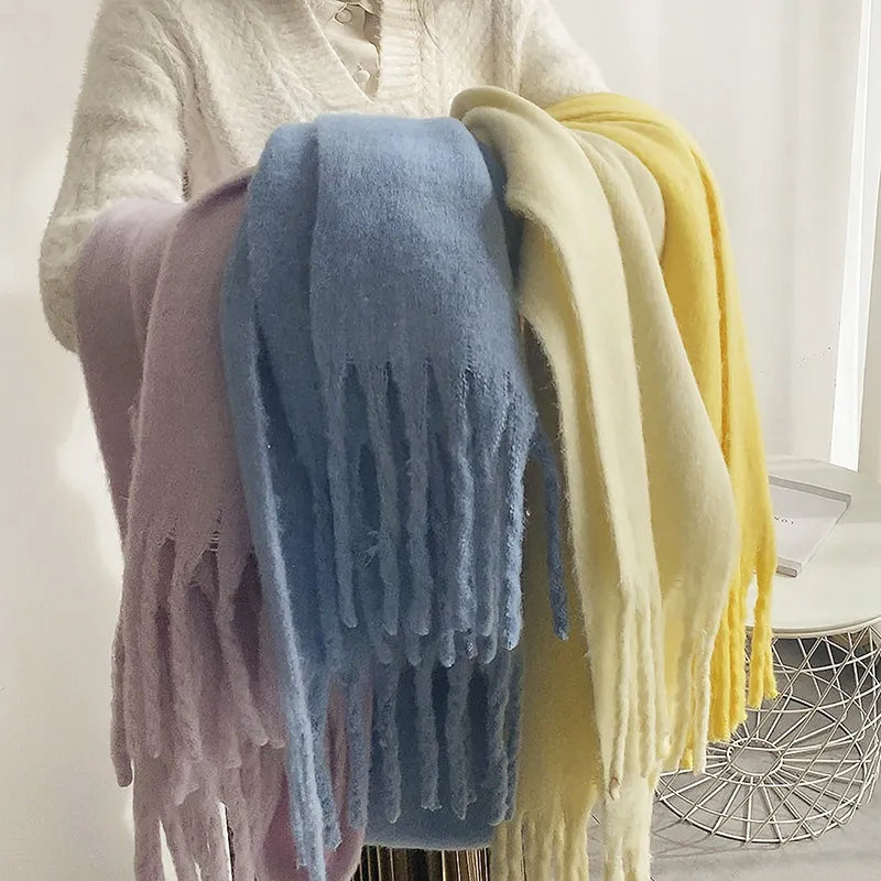 Comoda sciarpa in cashmere da donna - Eloise