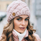 Cappello lavorato a maglia accogliente | Berretto invernale in morbido misto lana