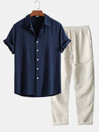Completo uomo dal look estivo