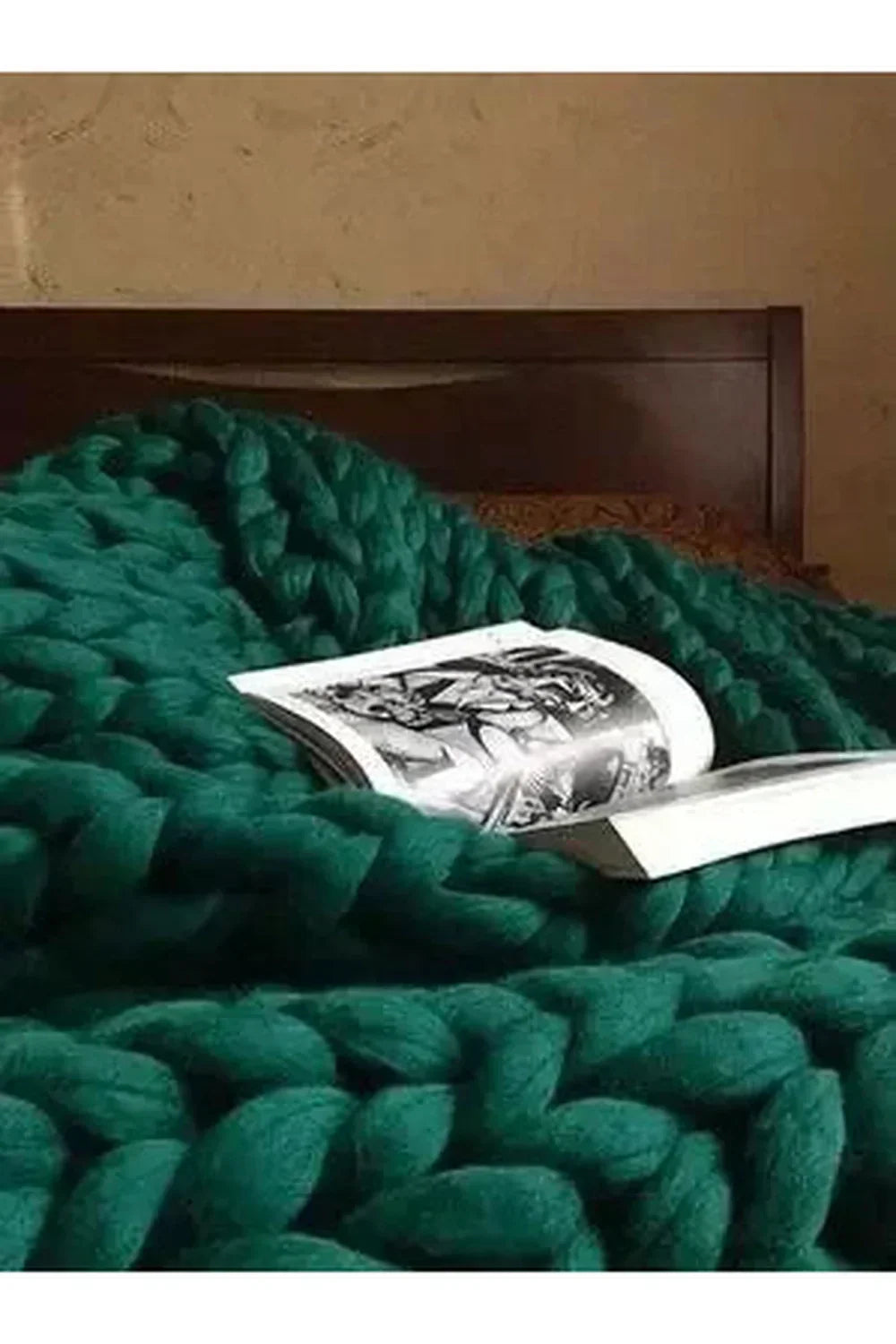 Coperta grossa a maglia