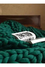 Coperta grossa a maglia
