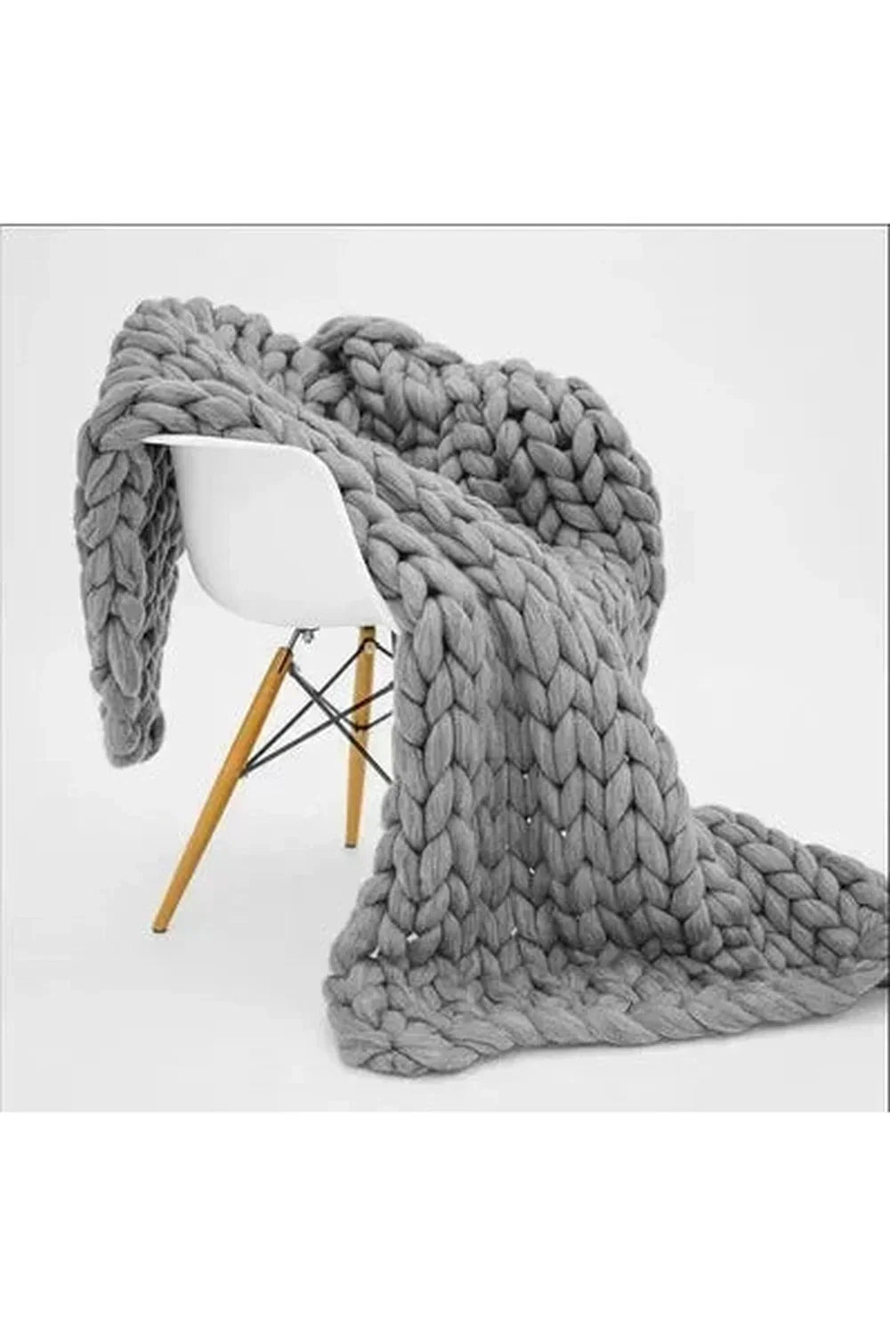 Coperta grossa a maglia