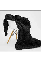 Coperta grossa a maglia