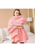 Coperta grossa a maglia