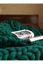 Coperta grossa a maglia