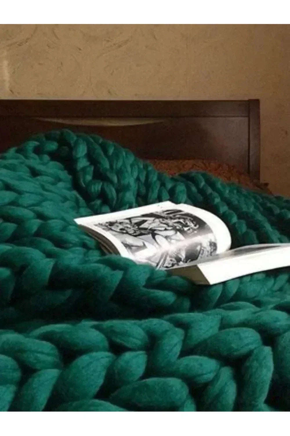 Coperta grossa a maglia