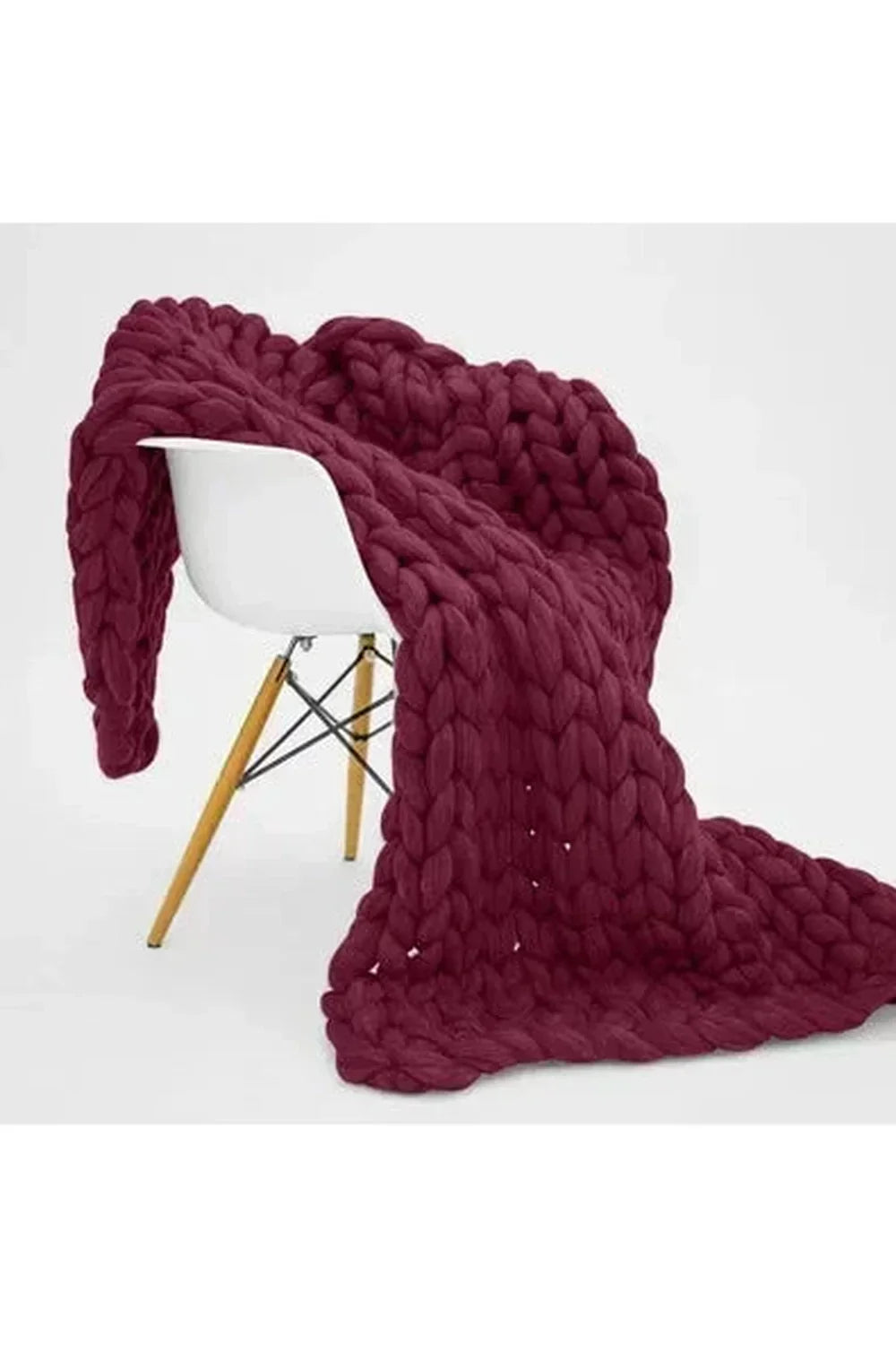 Coperta grossa a maglia