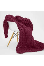 Coperta grossa a maglia