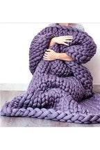 Coperta grossa a maglia