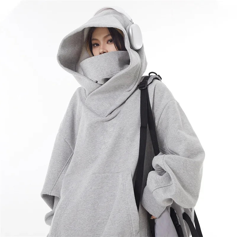 Felpa con cappuccio oversize da donna per il massimo comfort