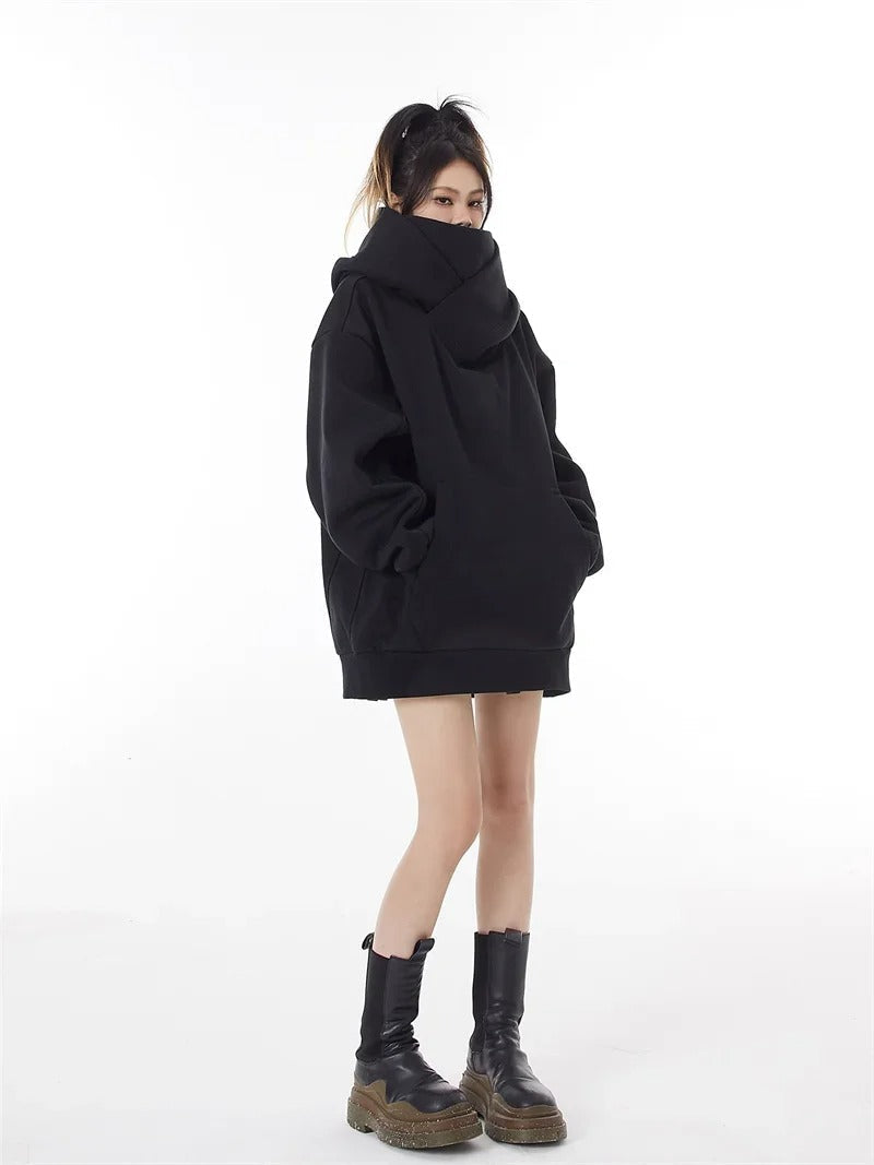 Felpa con cappuccio oversize da donna per il massimo comfort