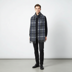 Sciarpa lunga unisex in pregiato cashmere