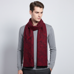 Sciarpa lunga unisex in pregiato cashmere