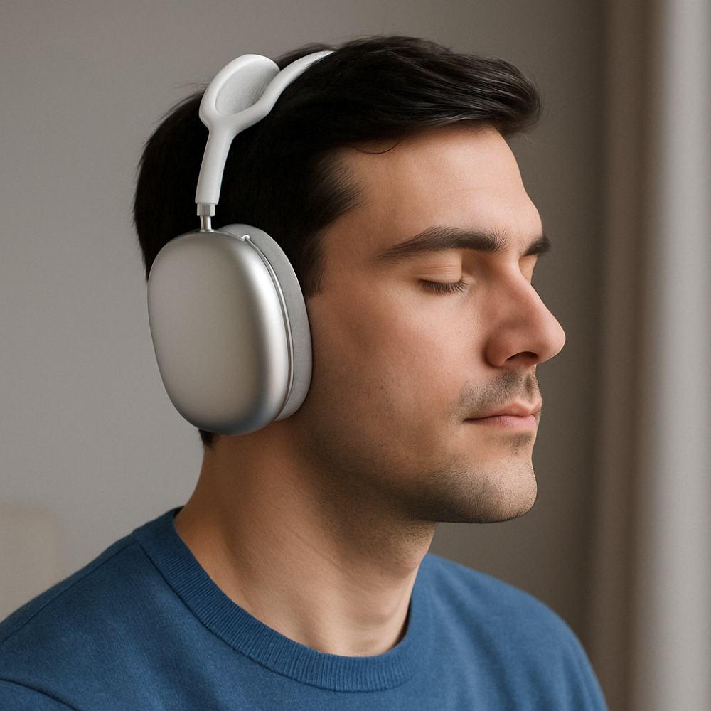 Cuffie Noise Cancelling Wireless Over-Ear Bluetooth Audio
