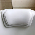 Cuscino da bagno antiscivolo HydroLuxe con schiuma in silicone e rivestimento in PU