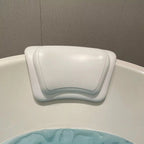 Cuscino da bagno antiscivolo HydroLuxe con schiuma in silicone e rivestimento in PU
