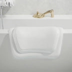 Cuscino da bagno antiscivolo HydroLuxe con schiuma in silicone e rivestimento in PU